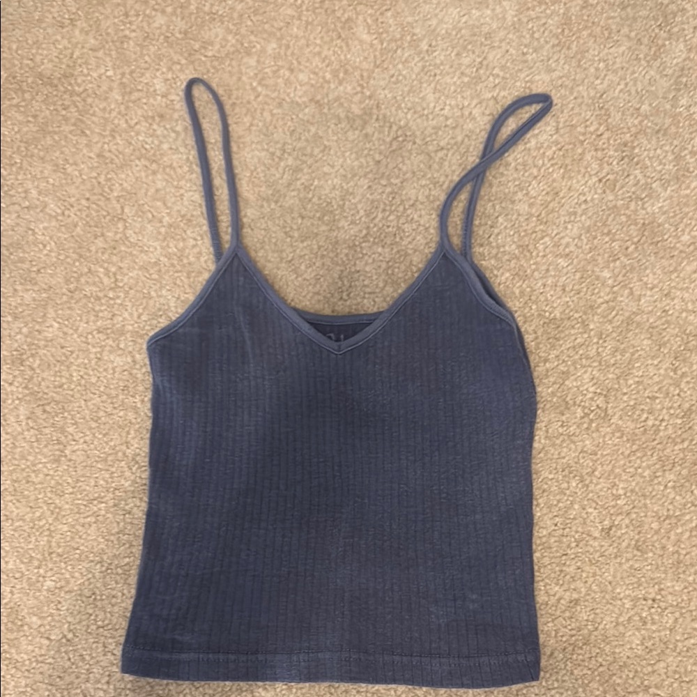 Brandy Melville Faded Navy Tank Top